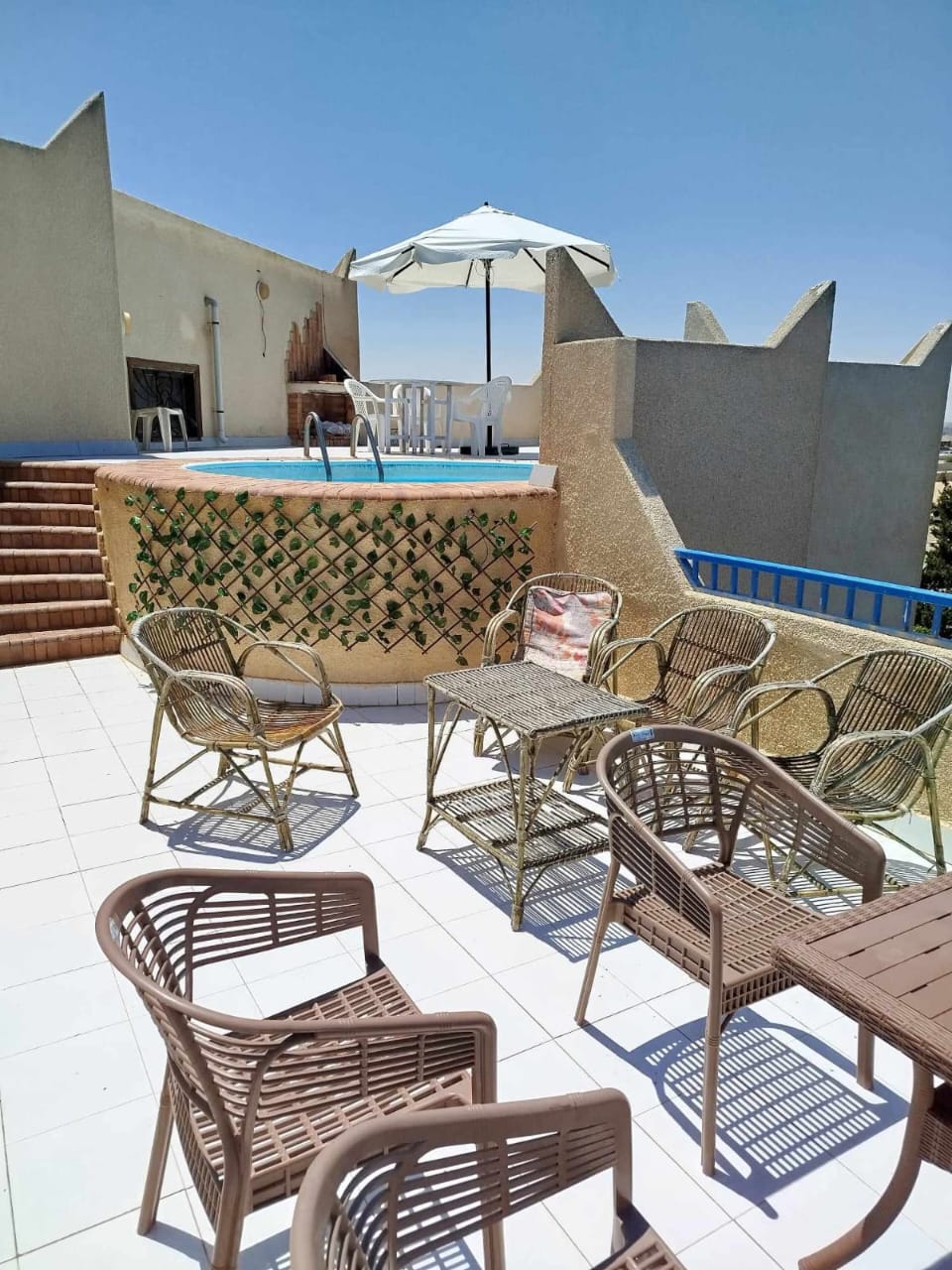 Elevated 3-Bedroom Duplex with Sea and Garden View, Mena 2 Village, North Coast