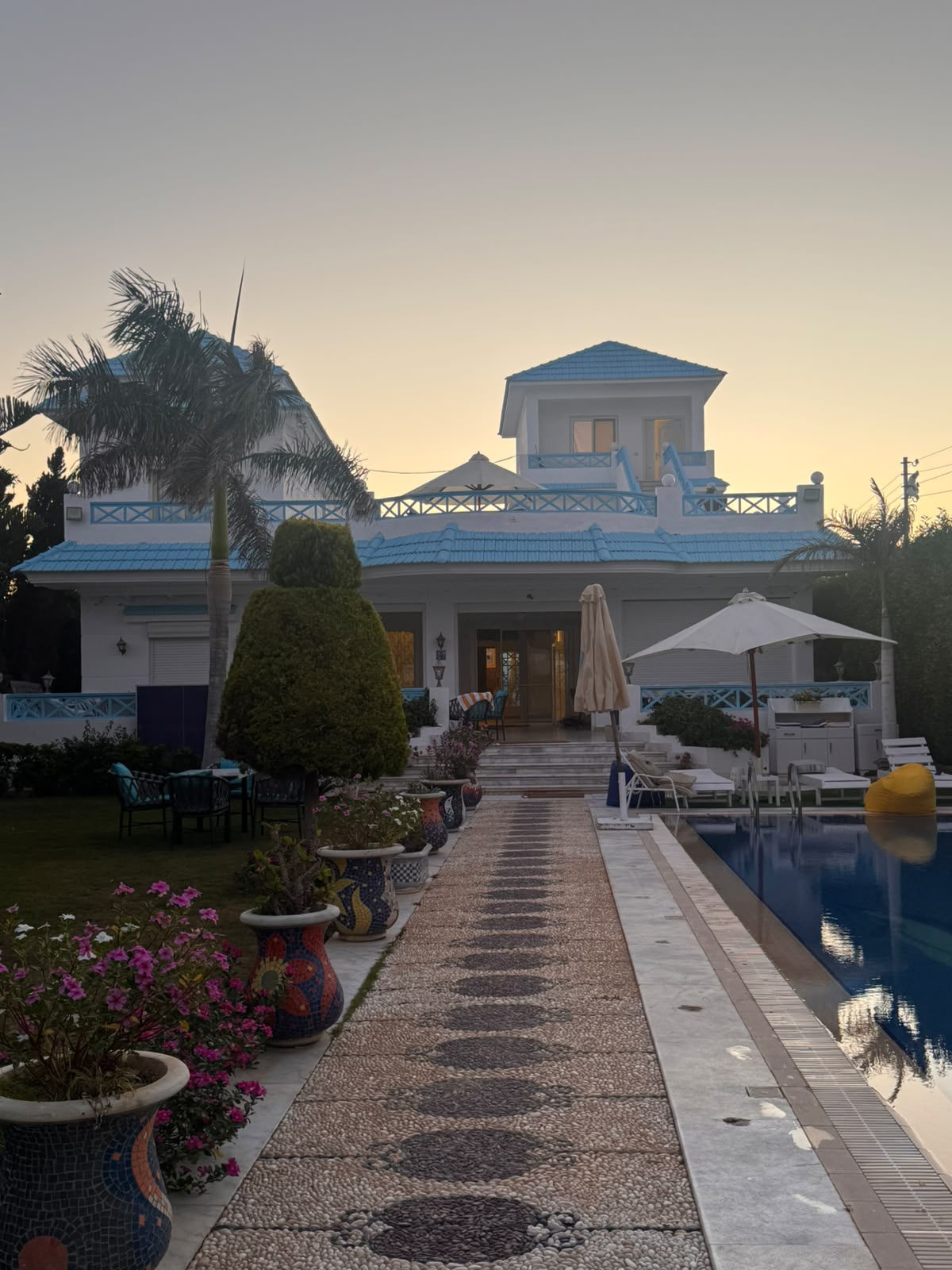 9-Bedroom Villa with Large Pool, Artists' Street, Sahel